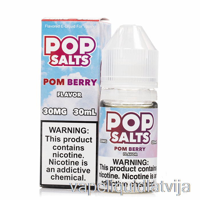 Pom Berry - Pop Salts - 30ml 30mg Vape šķidrums